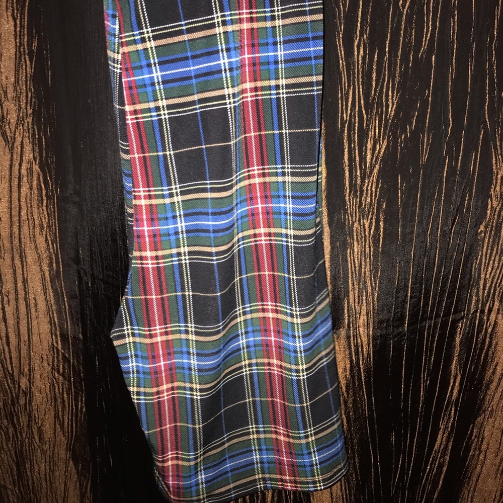 Pattern biker shorts